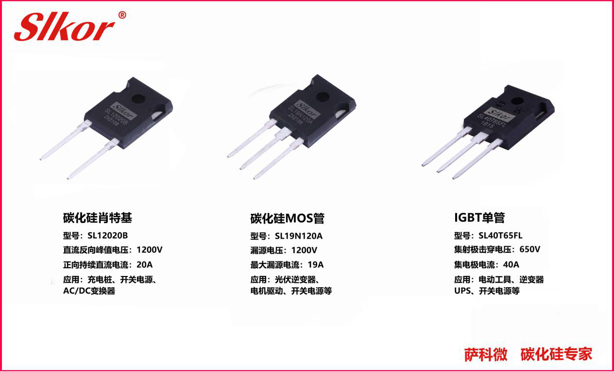 薩科微SLKOR碳化硅SiC高壓mos管