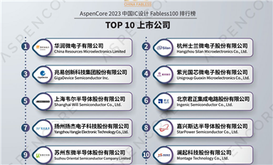 詳細解讀AspenCore 2023 中國IC設計 Fabless100 排行榜